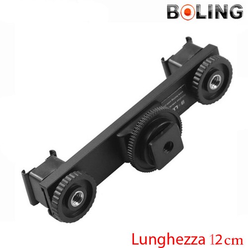 Boling doppia staffa - staffa, 10,5cm